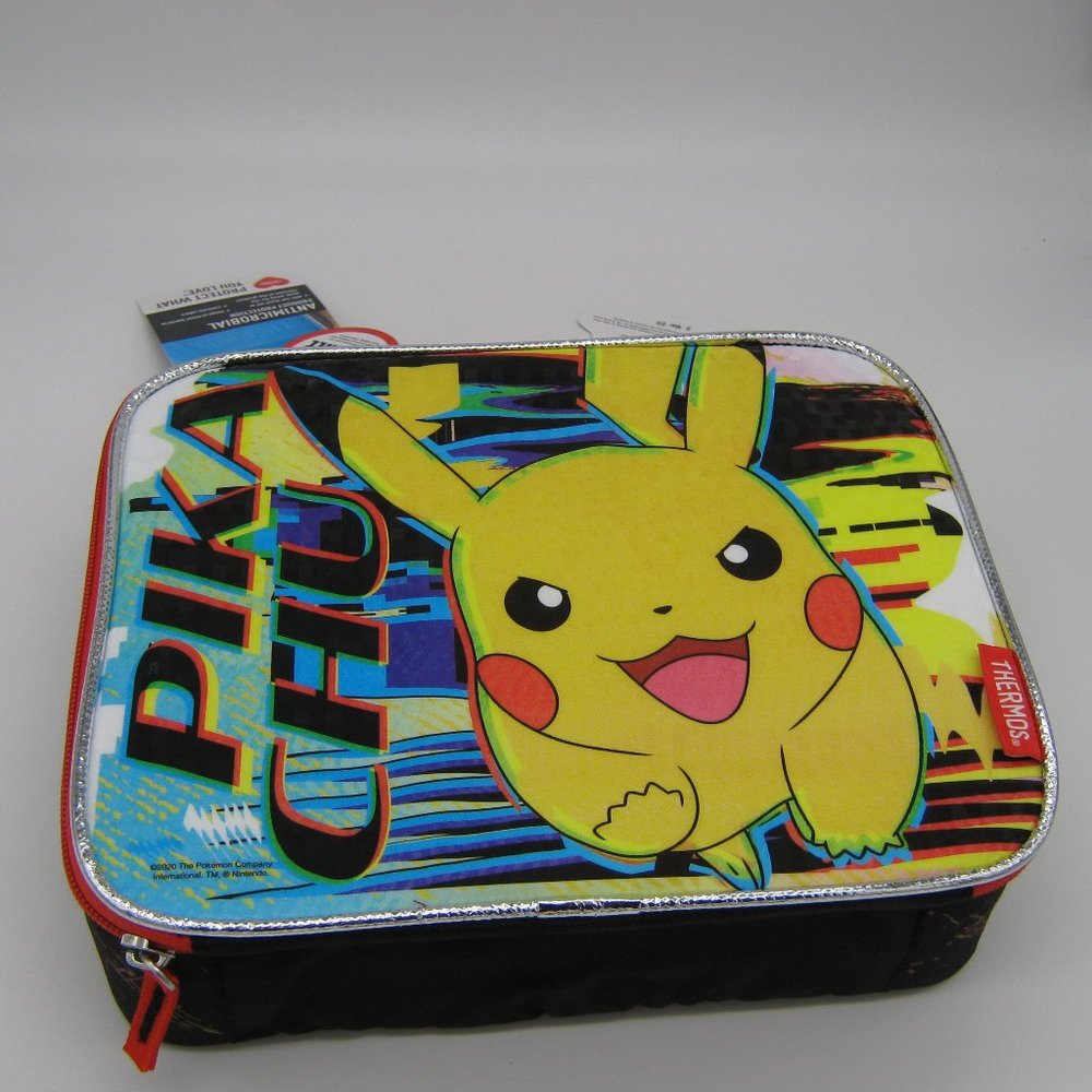 Thermos Pokémon Pikachu Antimicrobial Soft Insulated Lunch Box